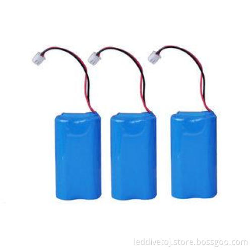 Emergency led flashlight battery with PCB , 2400mAh Recharg